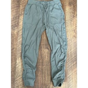 Lululemon Womens Dance Studio Jogger Pants Green Size 10 Stretch Comfort